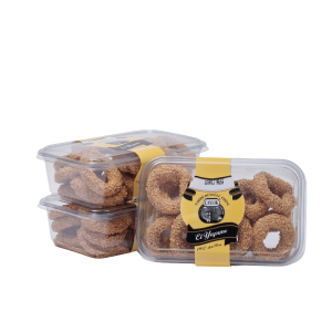 Beyaz Susamlı Halka Galeta